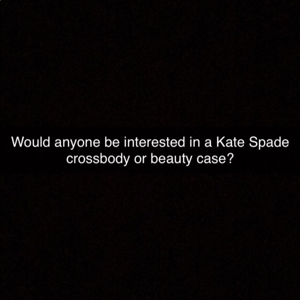 Kate Spade interest